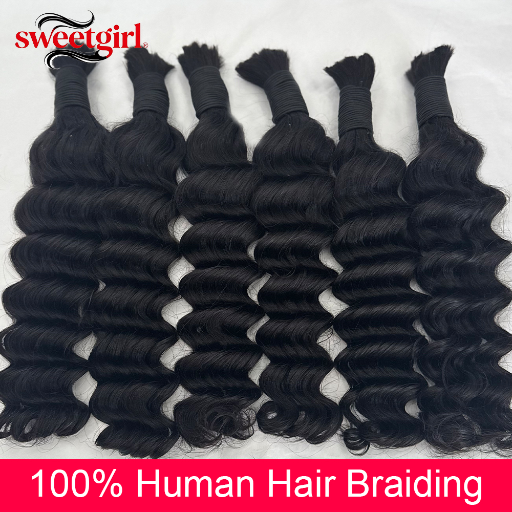 Hair Care Color - 12A Deep Wave Human Hair Bulk