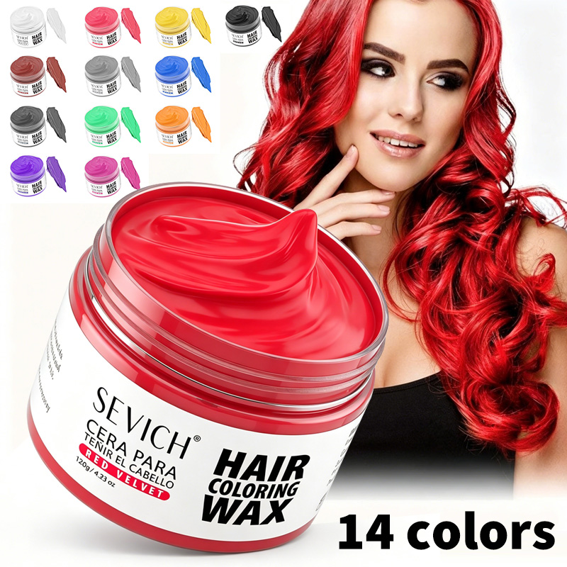 Hair Care Color - 11-Color Temporary Hair Color Wax &Hair
