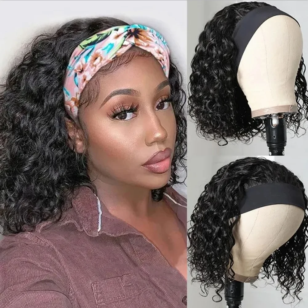 Hair Care Women - 250% Water Wave Short Bob Wig