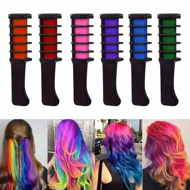 10 Colors/set ABS Non-toxic On - مراجعة Hair Care Color وسعره