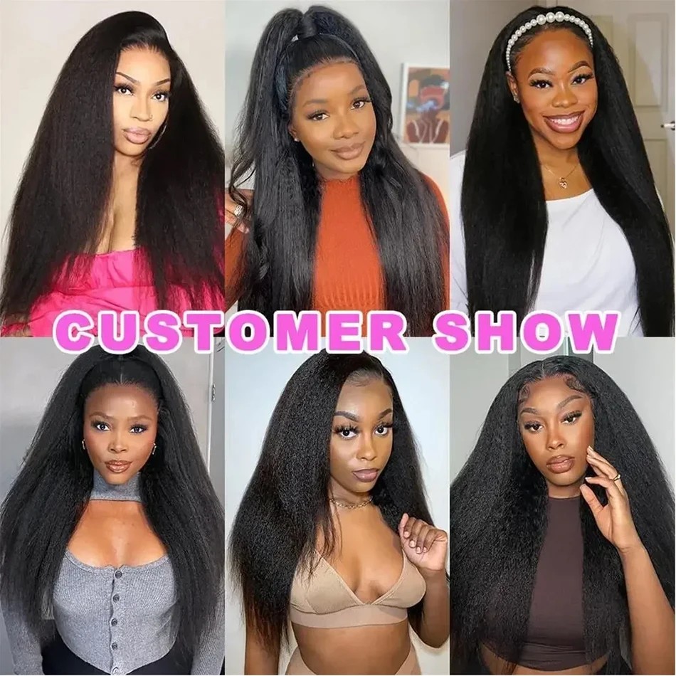 250 Density Kinky Straight Hal - مراجعة Hair Care Women وسعره
