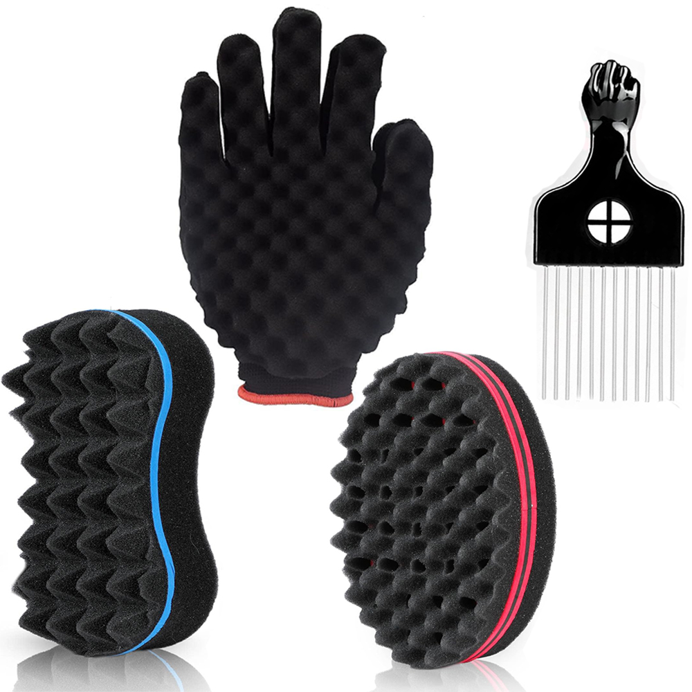 1Pcs Oval Double Sides Magic T - مراجعة Twist Sponge Coil وسعره