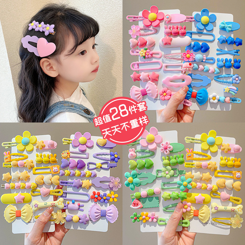 14-8Pcs/Set Candy Color Cartoo - مراجعة Hair Care Color وسعره