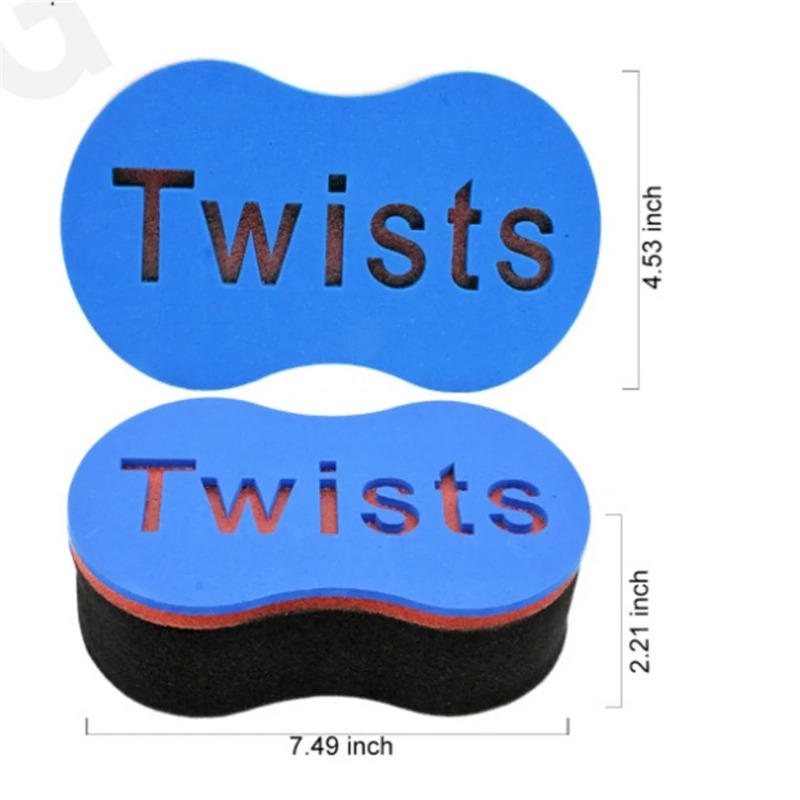Hair Sponge Brush Magic Barber - مراجعة Twist Sponge Coil وسعره