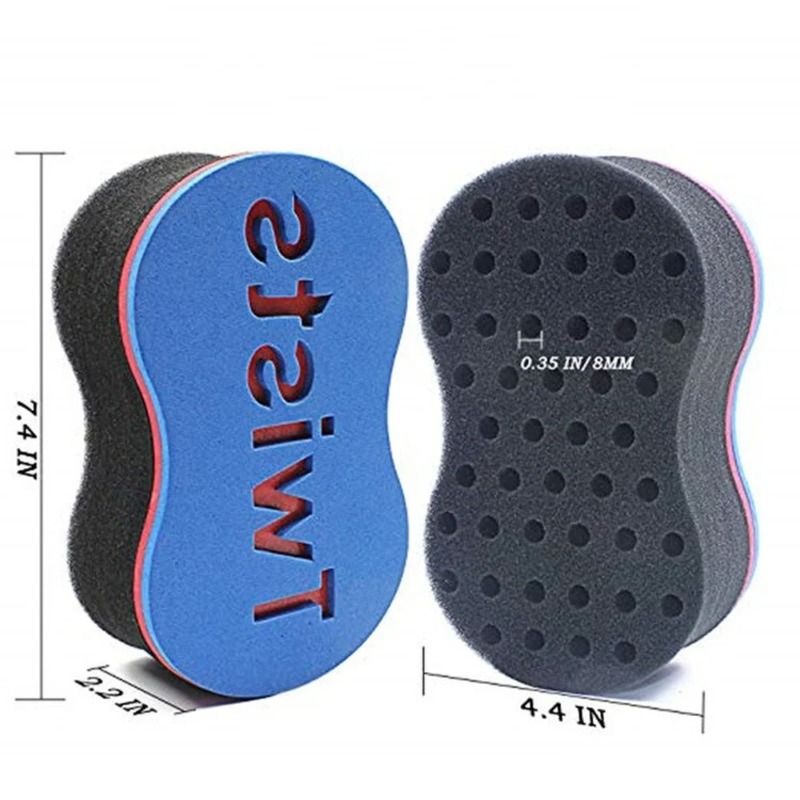 Hair Sponge Brush Magic Barber - مراجعة Twist Sponge Coil وسعره