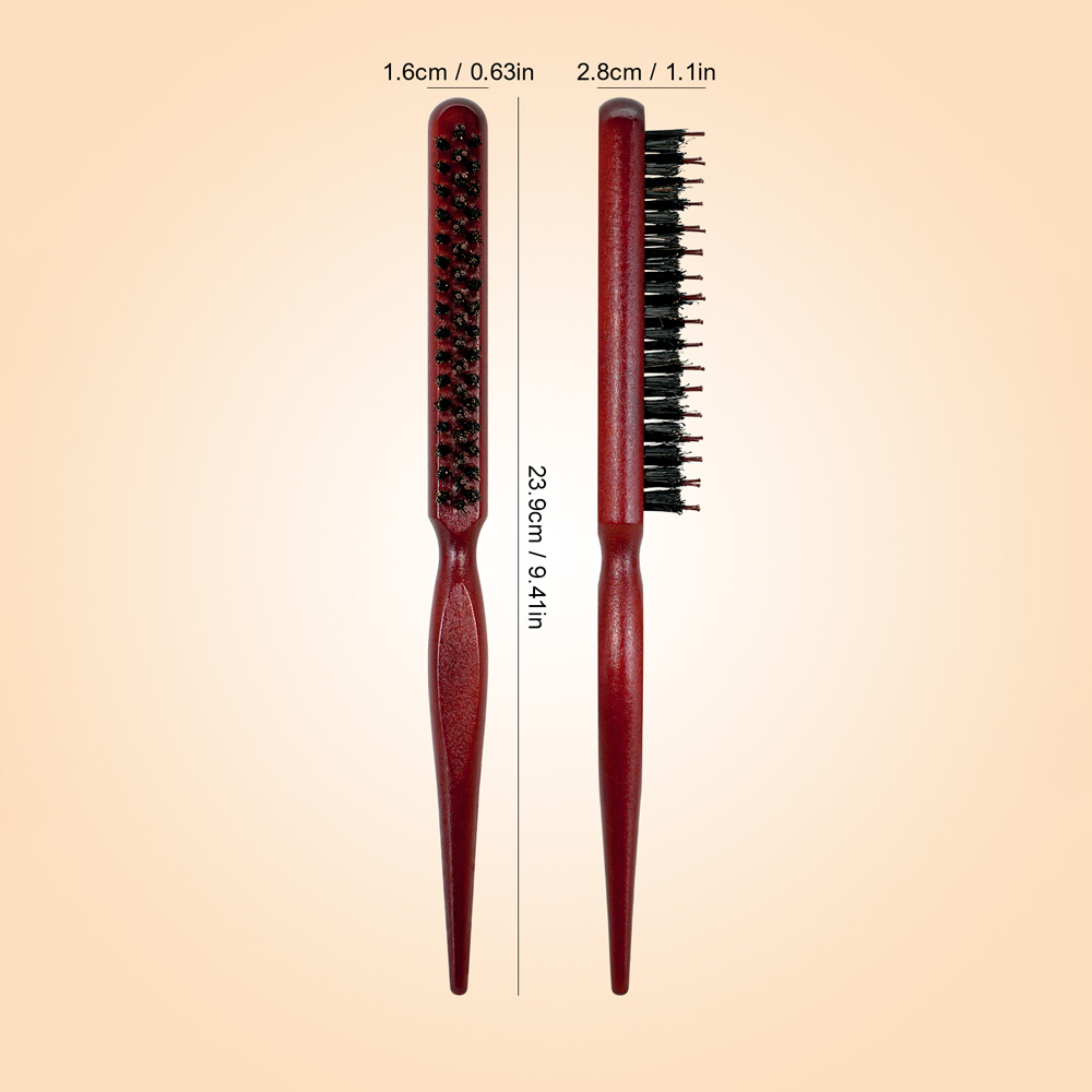 2 Piece Wooden Hair Brush Set  - مراجعة Hair Care Daily Routine وسعره
