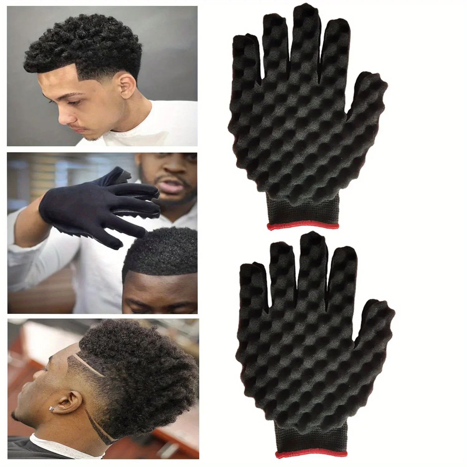 1PcNonslip Sponge Gloves Curli - مراجعة Twist Sponge Coil وسعره