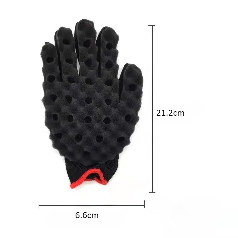1PcNonslip Sponge Gloves Curli - مراجعة Twist Sponge Coil وسعره