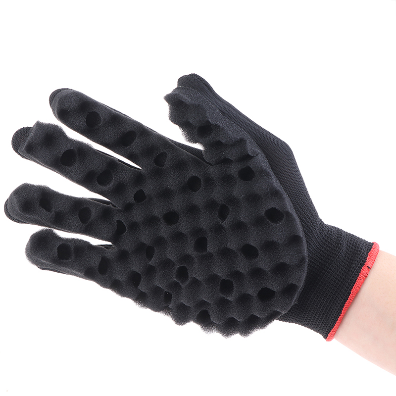 1PcNonslip Sponge Gloves Curli - مراجعة Twist Sponge Coil وسعره