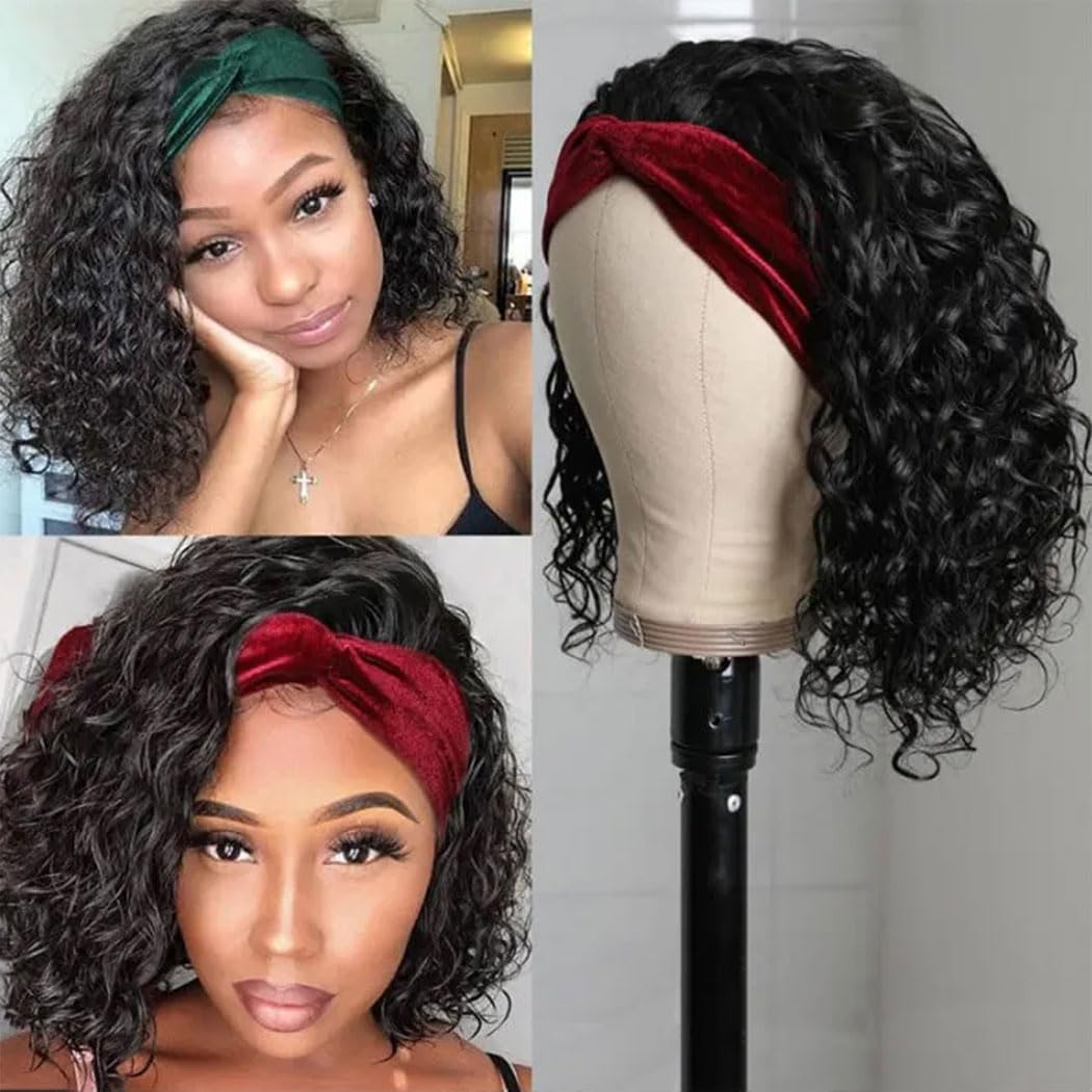 250% Water Wave Short Bob Wig  - مراجعة Hair Care Women وسعره