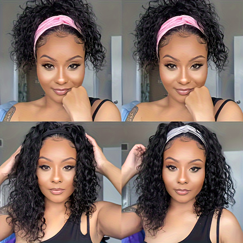 250% Water Wave Short Bob Wig  - مراجعة Hair Care Women وسعره
