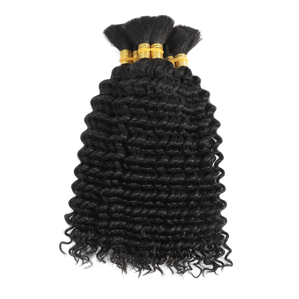 Bulk Human Hair Deep Wave For  - مراجعة Hair Care Color وسعره
