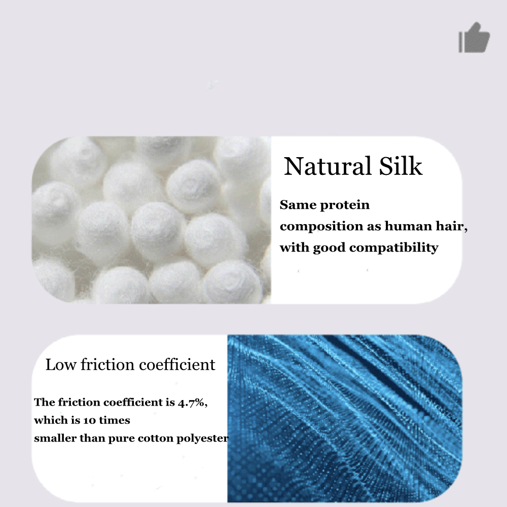 3PCS 100% Pure Mulberry Silk H - مراجعة Hair Care Women وسعره