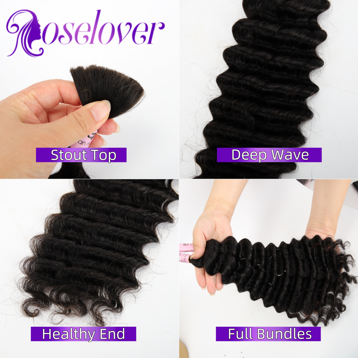 ROSELOVER 16Inch 100G 15A Bulk - مراجعة Hair Care Color وسعره