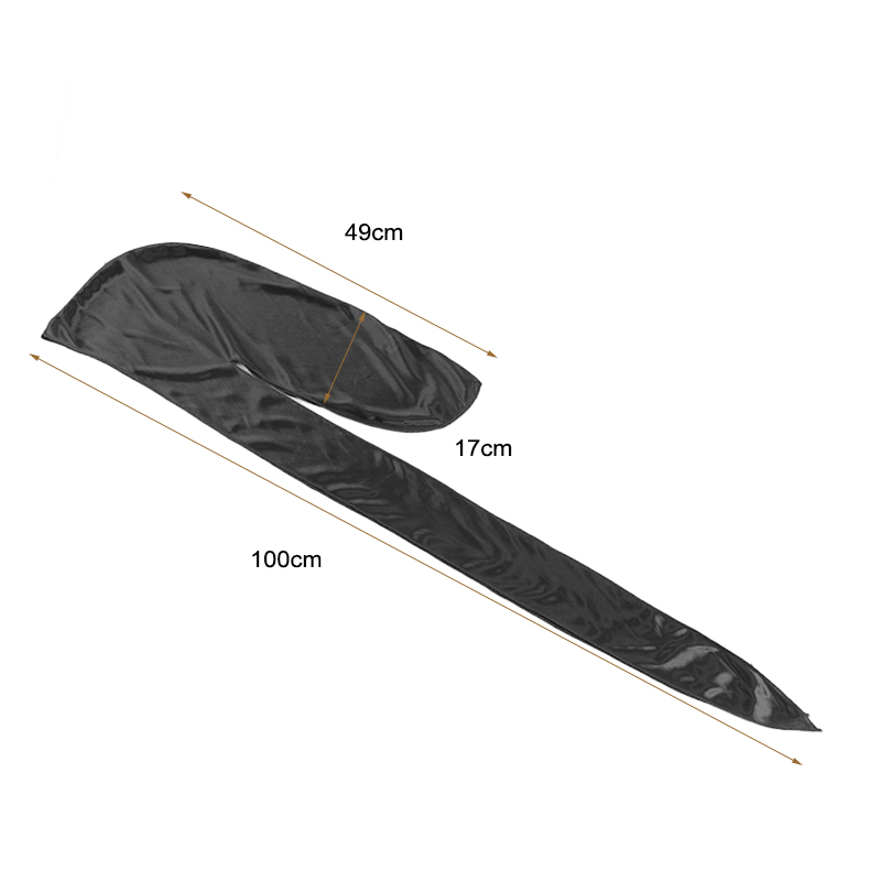 Unisex Silky Long Tail Durag P - مراجعة Satin Hair Bonnet وسعره