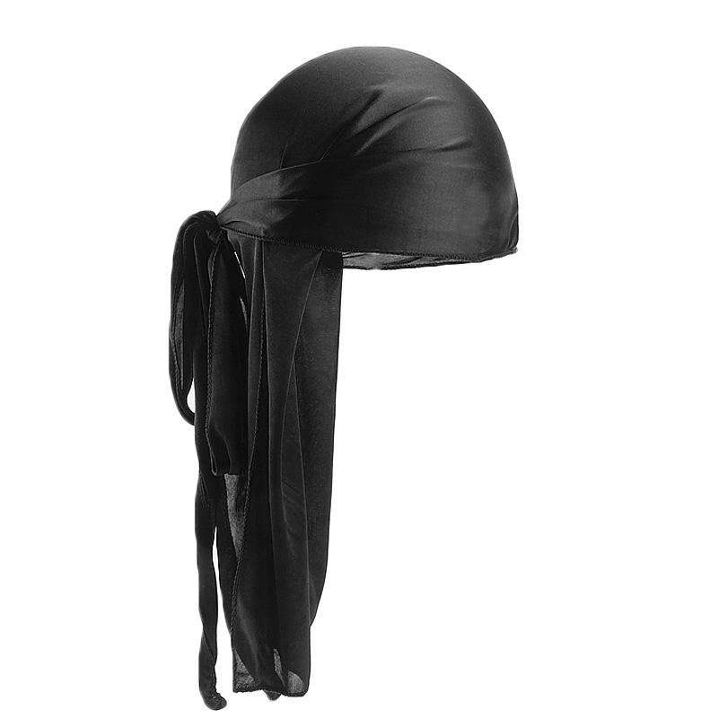 Unisex Silky Long Tail Durag P - مراجعة Satin Hair Bonnet وسعره
