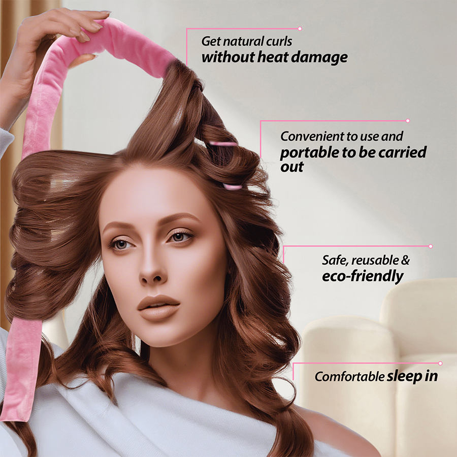 Velvet Heatless Curls Overnigh - مراجعة Satin Hair Bonnet وسعره