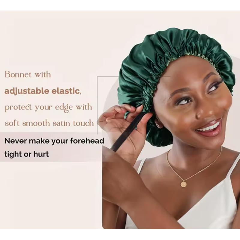 Adjustable Satin Sleeping Bonn - مراجعة Satin Hair Bonnet وسعره