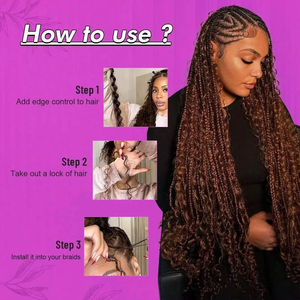 Chocolate Brown Deep Wave Bulk - مراجعة Hair Care Color وسعره