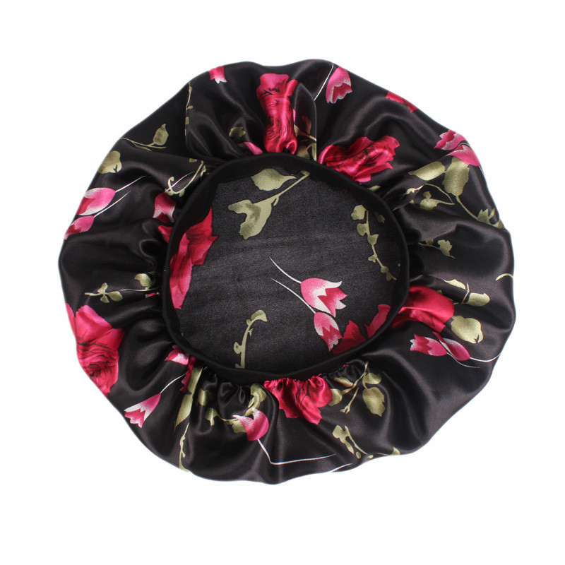 Women Satin Bonnet Elastic Wid - مراجعة Satin Hair Bonnet وسعره