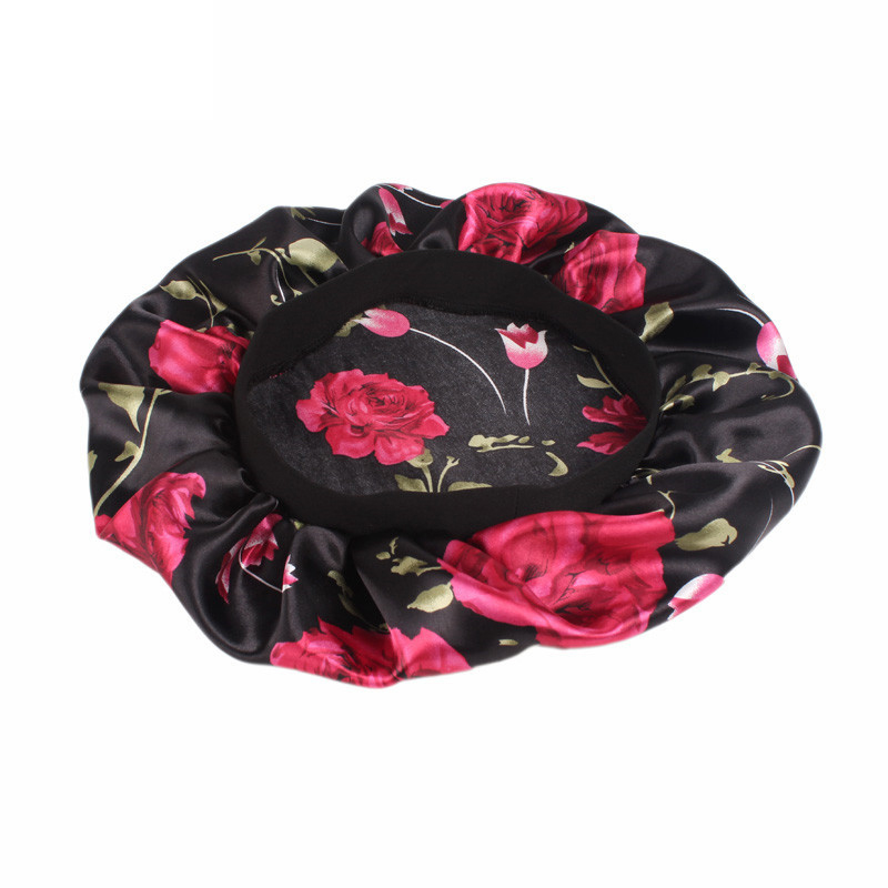 Women Satin Bonnet Elastic Wid - مراجعة Satin Hair Bonnet وسعره