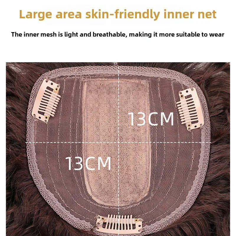 13x13cm Human Hair Curly Hairp - مراجعة Hair Care Women وسعره