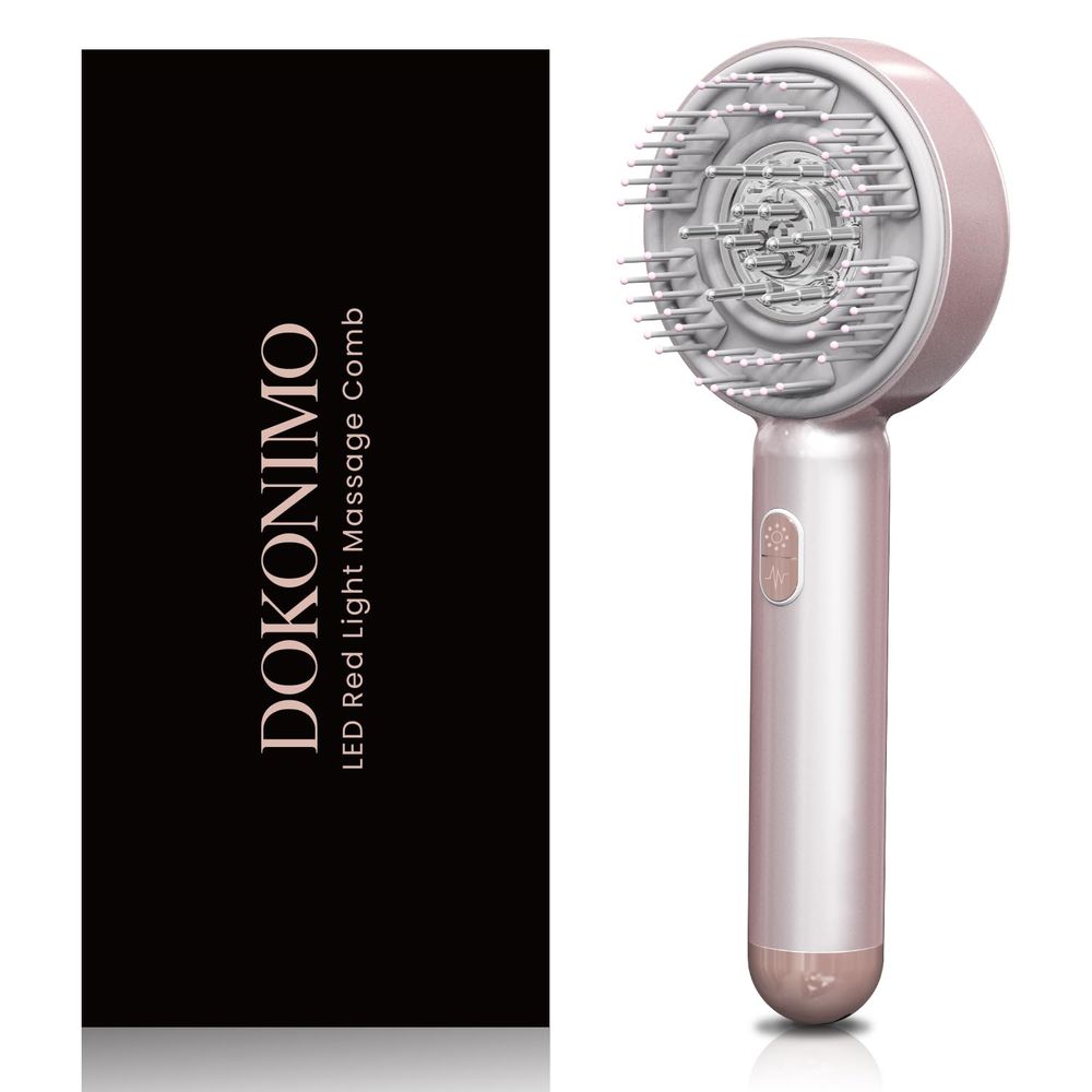 3-in-1 Red Light Hair Brush wi - مراجعة Hair Care Daily Routine وسعره