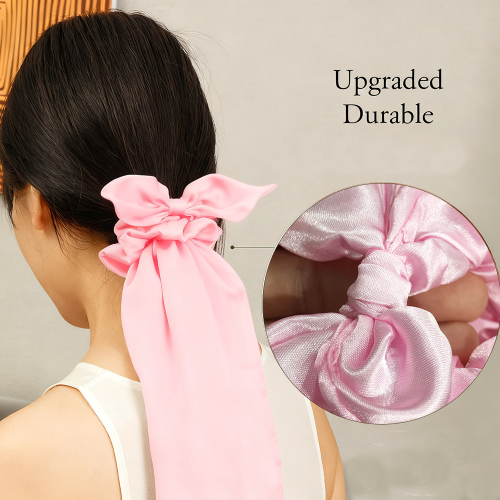 1 Silk Scrunchie+1 Hair Cover  - مراجعة Satin Hair Bonnet وسعره