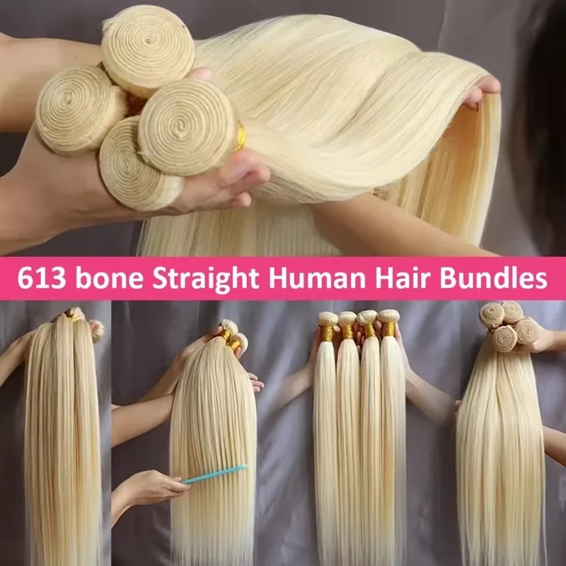 613 Honey Blonde Bundle Hair E - مراجعة Hair Care Women وسعره