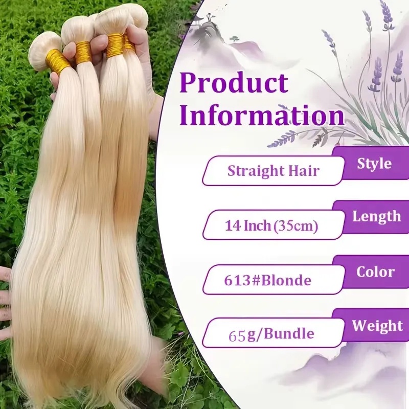 613 Honey Blonde Bundle Hair E - مراجعة Hair Care Women وسعره