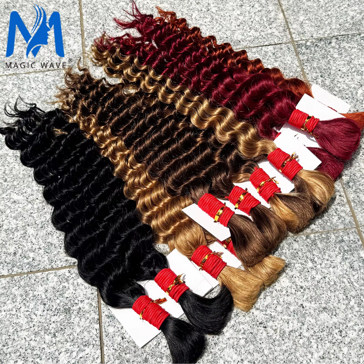 12A Human Hair Bulk for Boho B - مراجعة Hair Care Color وسعره