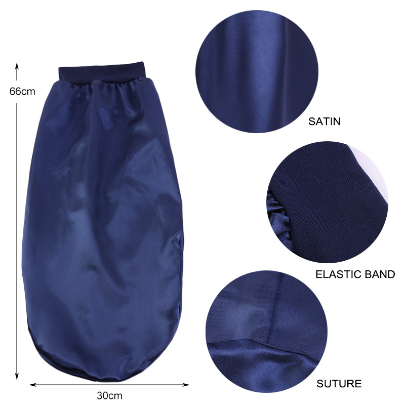 New Long Satin Bonnet Sleep Ca - مراجعة Satin Hair Bonnet وسعره
