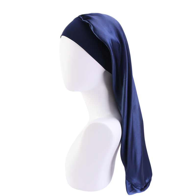 New Long Satin Bonnet Sleep Ca - مراجعة Satin Hair Bonnet وسعره