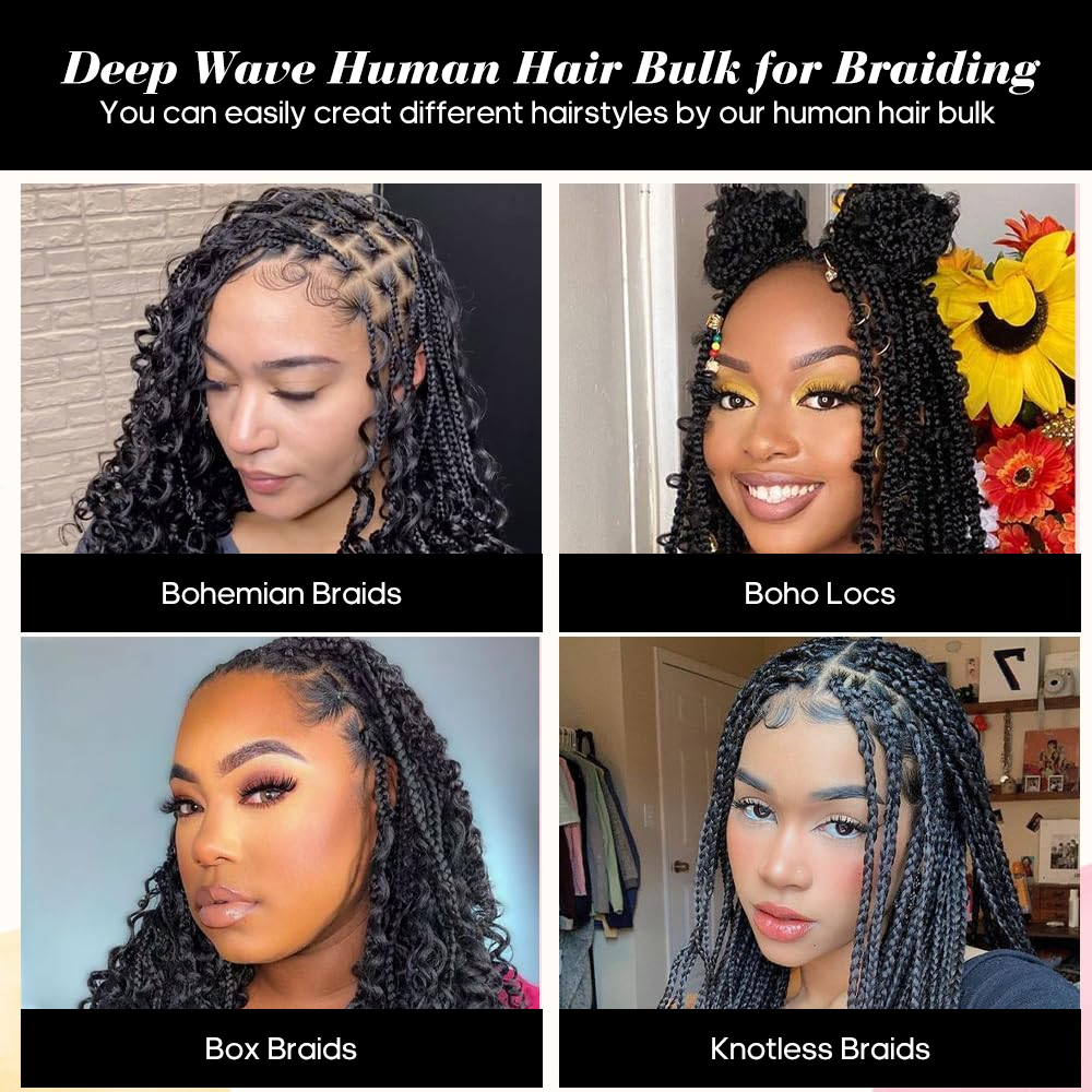 Human Braiding Hair for Boho B - مراجعة Hair Care Color وسعره