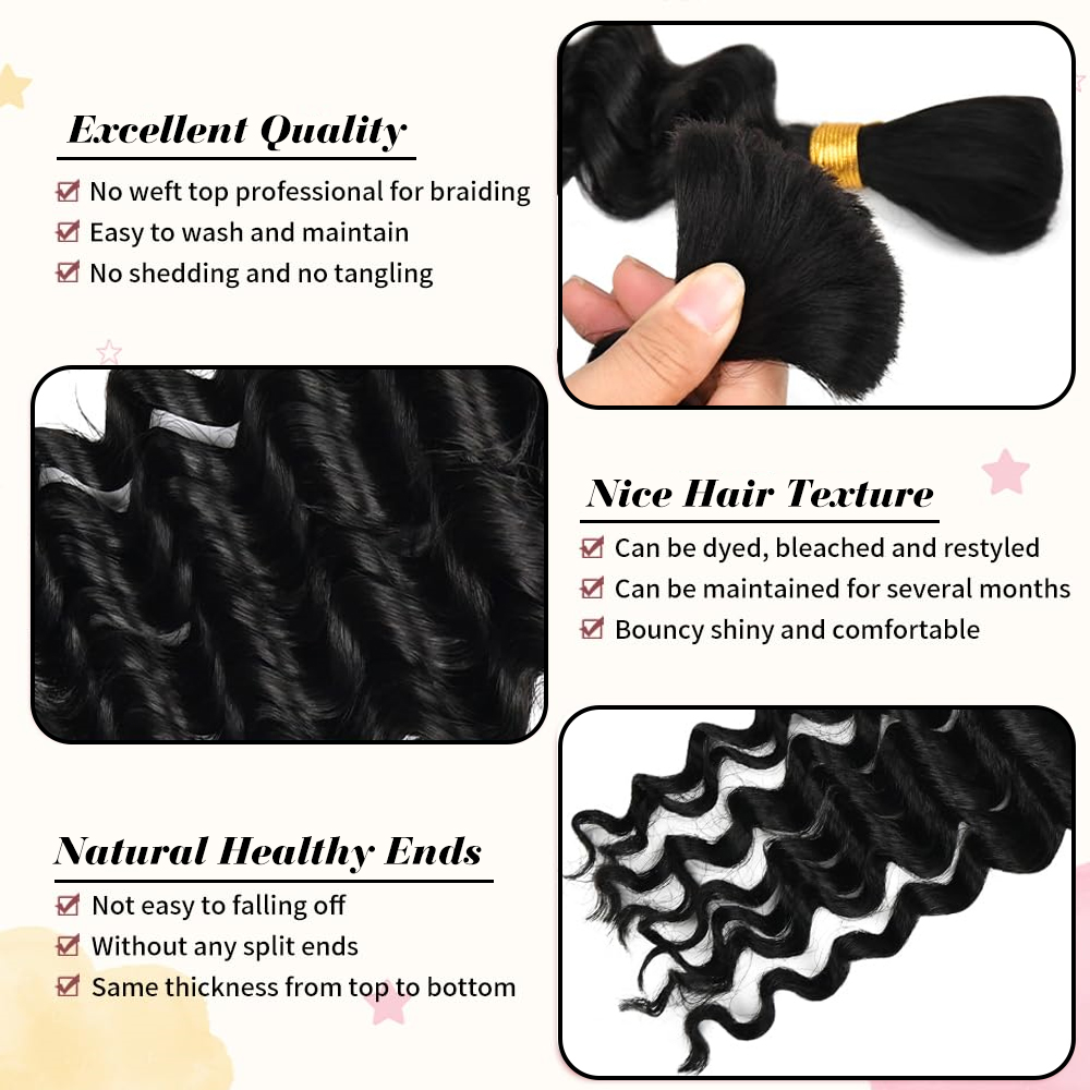 Human Braiding Hair for Boho B - مراجعة Hair Care Color وسعره
