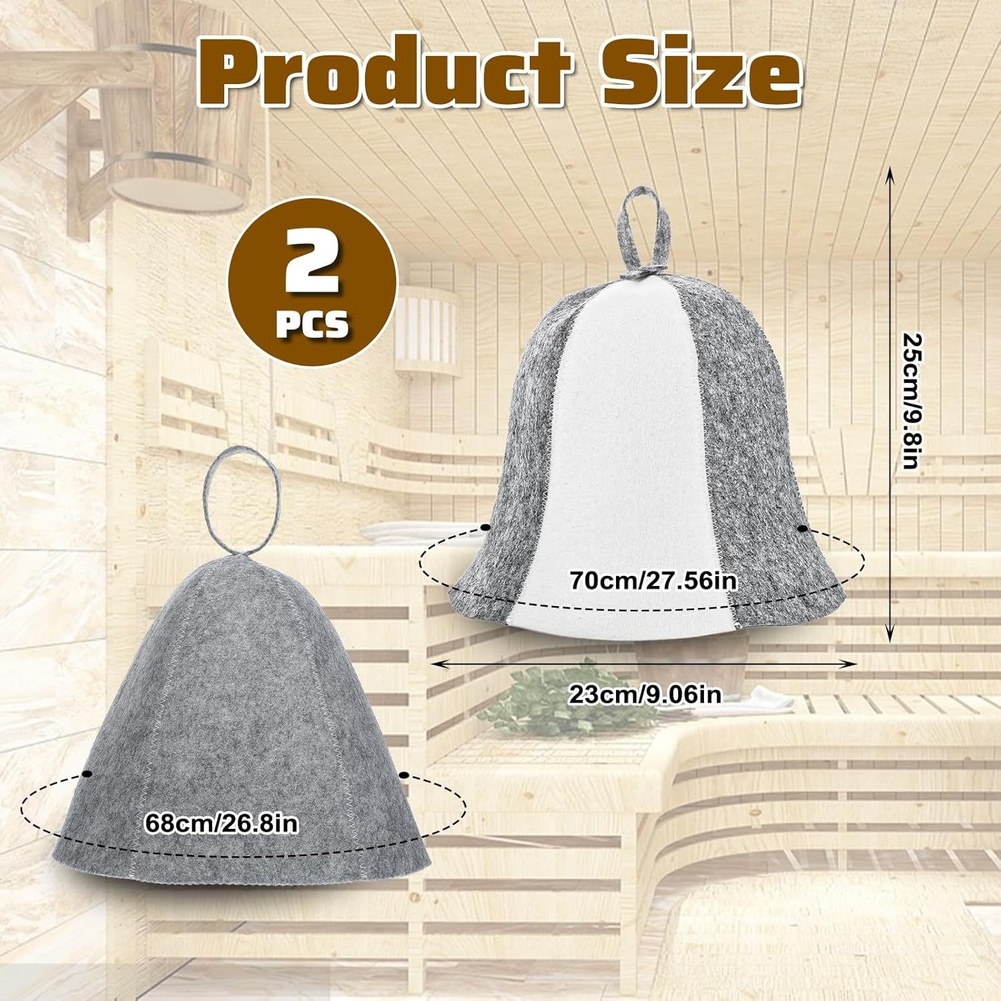 Home Sauna Gray Sauna Hat Saun - مراجعة Hair Care Daily Routine وسعره
