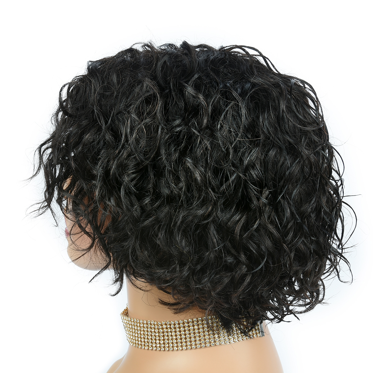 Curly Human Hair Wigs Full Mac - مراجعة Hair Care Women وسعره