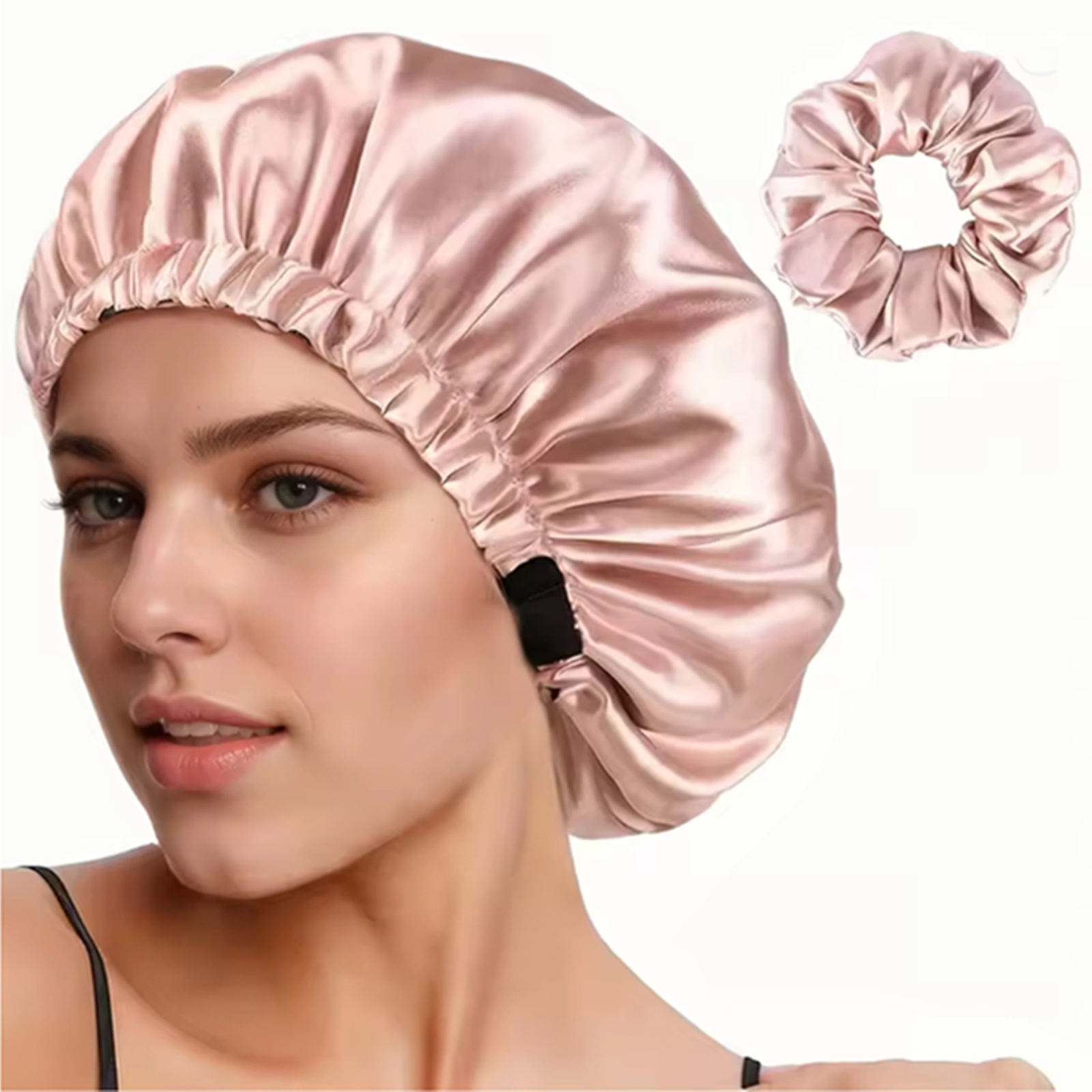 Reversible Double Layer Satin  - مراجعة Satin Hair Bonnet وسعره