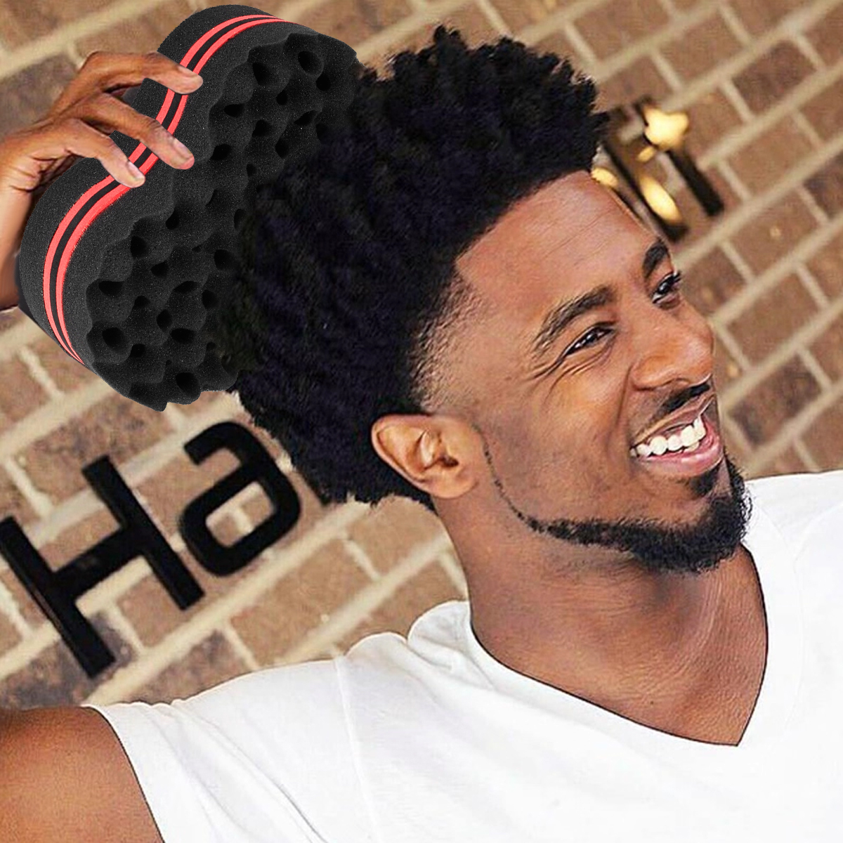 4Pcs Twist Hair Sponges Set Bi - مراجعة Twist Sponge Coil وسعره