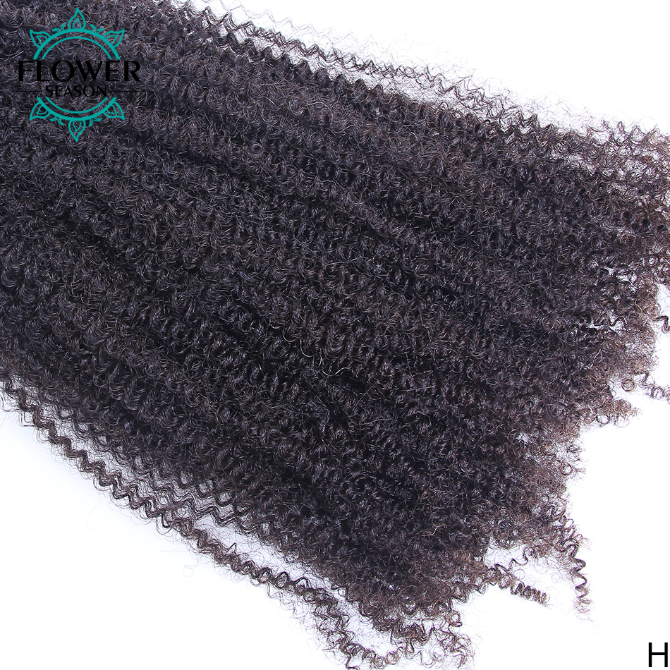 Afro Kinky Curly Human Hair Bu - مراجعة Hair Care Color وسعره
